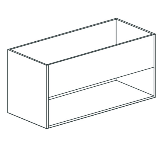 Arbeitsschrank, offen, für Spüle, 700x700 mm