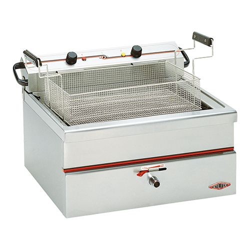 ELEKTRO-TISCHFRITTEUSE PIEVE – CNS 18/10, 26 Liter
